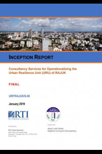 Cover Image of the 📂 D-01_Final Inception Report of Consultancy Services for Operationalizing the Urban Resilience Unit (URU) in RAJUK, under Package No. URP/RAJUK/S-6